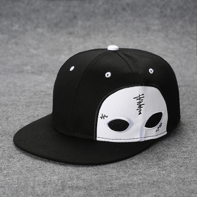 New Men's Letter Embroidery Tide All-match Flat Brim Baseball Cap Ladies Summer Hip-hop Hat Outdoor Shade Adjustable Peaked Caps