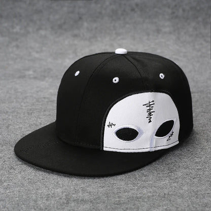 New Men's Letter Embroidery Tide All-match Flat Brim Baseball Cap Ladies Summer Hip-hop Hat Outdoor Shade Adjustable Peaked Caps