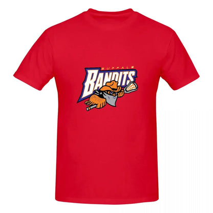 Buffalo Bandits 100% Cotton T-shirt Men's Fashion T Shirts Men Round Neck Short Sleeve S-6XL