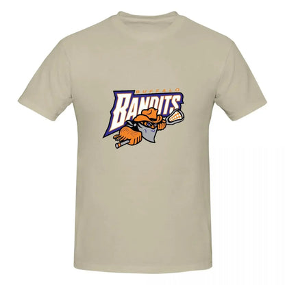 Buffalo Bandits 100% Cotton T-shirt Men's Fashion T Shirts Men Round Neck Short Sleeve S-6XL