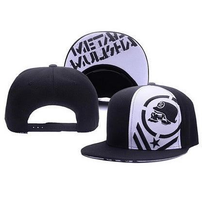 Metal Mulisha Men Women Baseball Cap Skull Embroidery Outdoor Sport Snapback Hip Hop Sun Visor Fashion Unisex Flat brim Hat H001