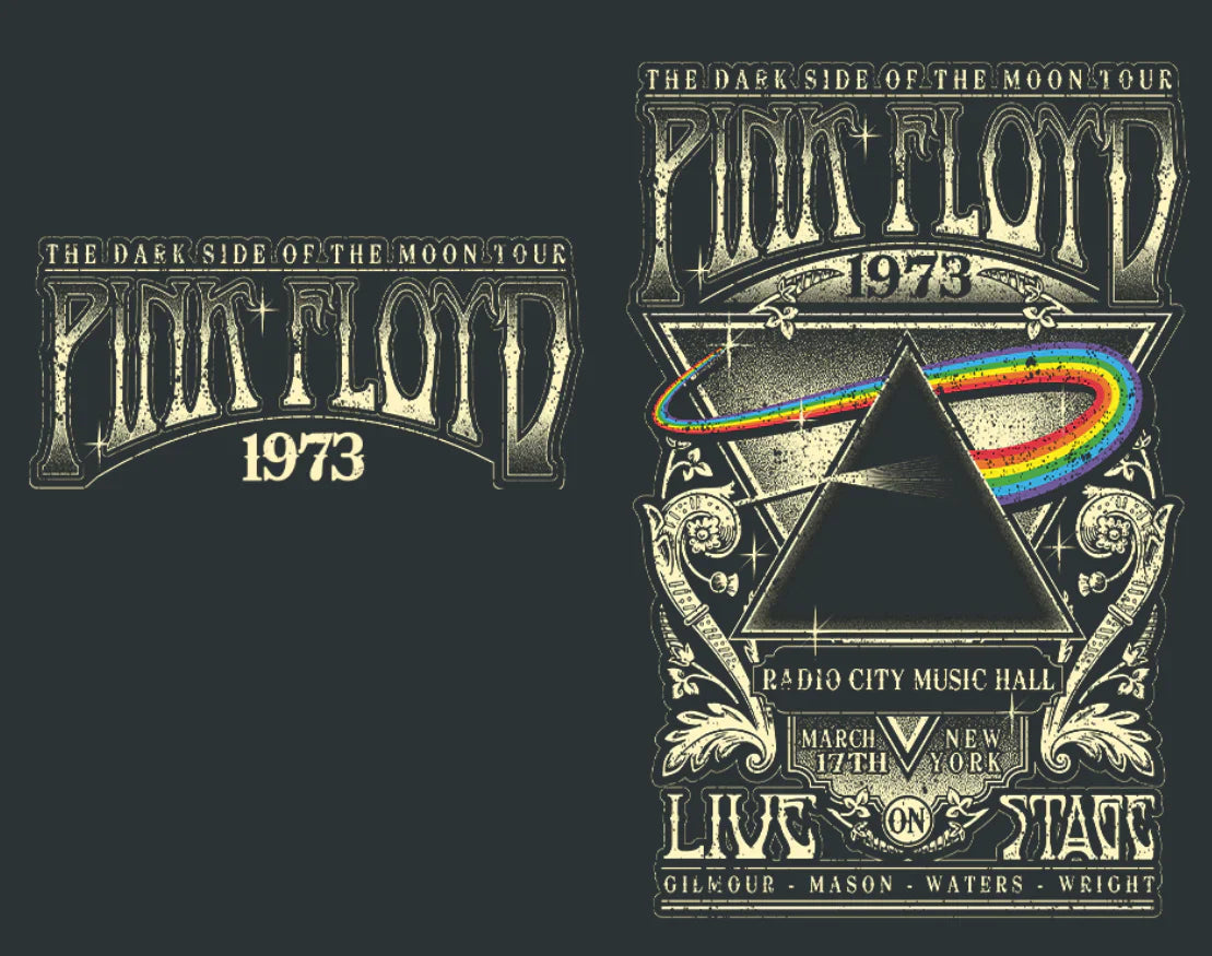 Pink Floyd | Authentic "DSOTM 1973" Hoodie (Officially Licensed) - Hi Time