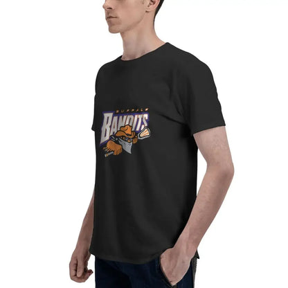 Buffalo Bandits 100% Cotton T-shirt Men's Fashion T Shirts Men Round Neck Short Sleeve S-6XL