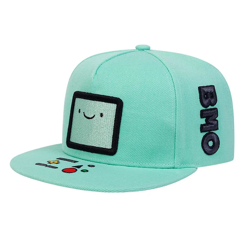 Fashion SummertimeUnisex Eye PIZZA Embroidery Hip-hop Hats Springand Autumn Outdoor Adjustable Casual BaseballCaps Sunscreen Hat