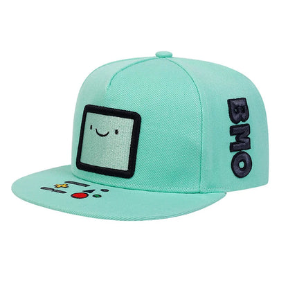 Fashion SummertimeUnisex Eye PIZZA Embroidery Hip-hop Hats Springand Autumn Outdoor Adjustable Casual BaseballCaps Sunscreen Hat