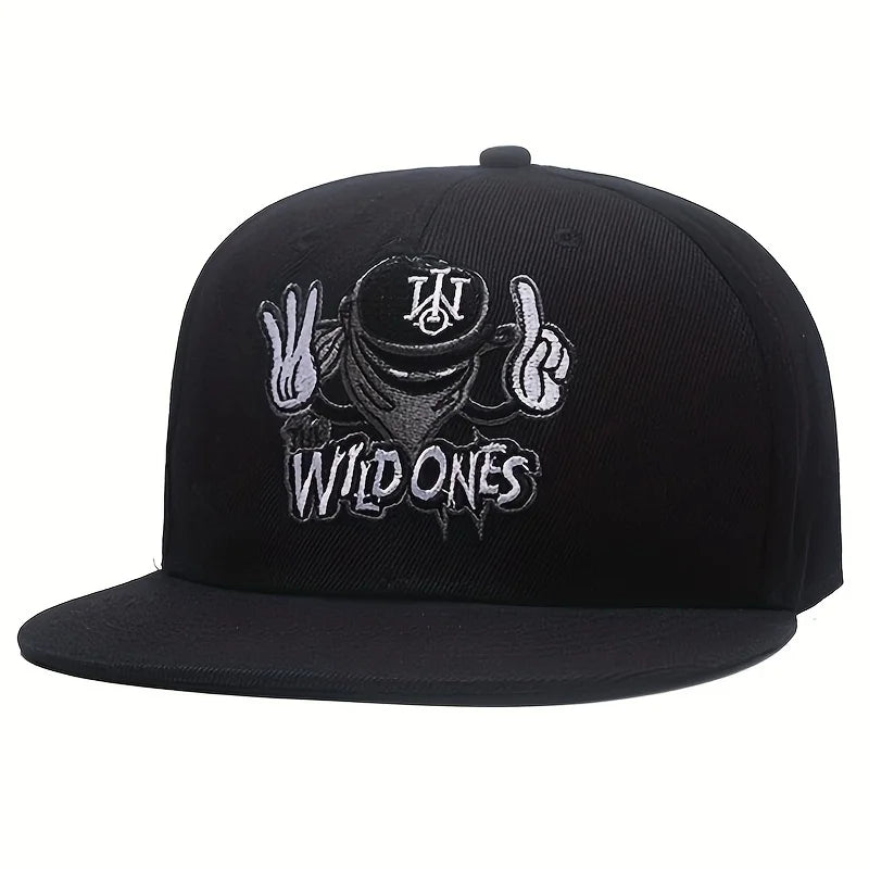 Embroidery Retro baseball caps for men women bone snapbacks black sports hats street art hip hop cap hat