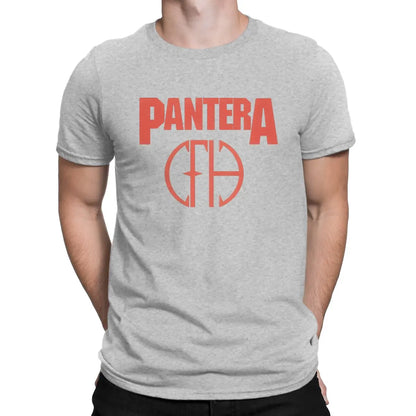 Pantera Newest TShirt for Men The Most Popular Band From Texas Round Neck Pure Cotton T Shirt Personalize Clothes Streetwear