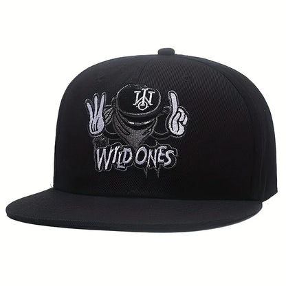 Embroidery Retro baseball caps for men women bone snapbacks black sports hats street art hip hop cap hat