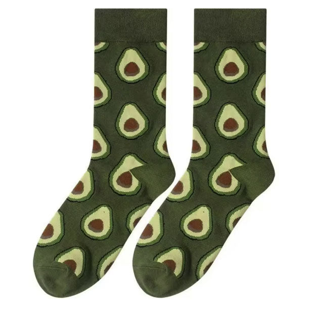 TRIM QUEEN |AVACADO GREEN SOCKS - Hi Time