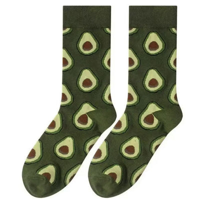TRIM QUEEN |AVACADO GREEN SOCKS - Hi Time