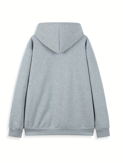 Men'S Casual Hoodie with "Mary Jane High School Class of 420" Print - Gray Pullover with Green Leaf Design, Comfortable Winter Wear, Everyday Comfort|Leaf Print Hoodie|Stretch Fabric, Sweater Hoodie