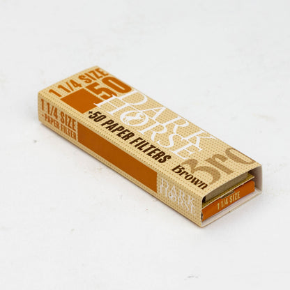 Rolling Paper DARK HORSE 1 1/4 BROWN Paper + Filters