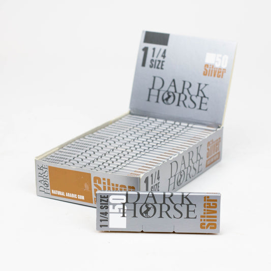 Rolling Paper DARK HORSE 1 1/4 Silver Ultra-thin premium paper