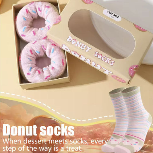 TRIM QUEEN | DONUT PINK SWIRL SOCKS