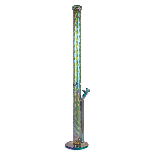 36" Metallic  Finish Goliath Twist Straight Tube